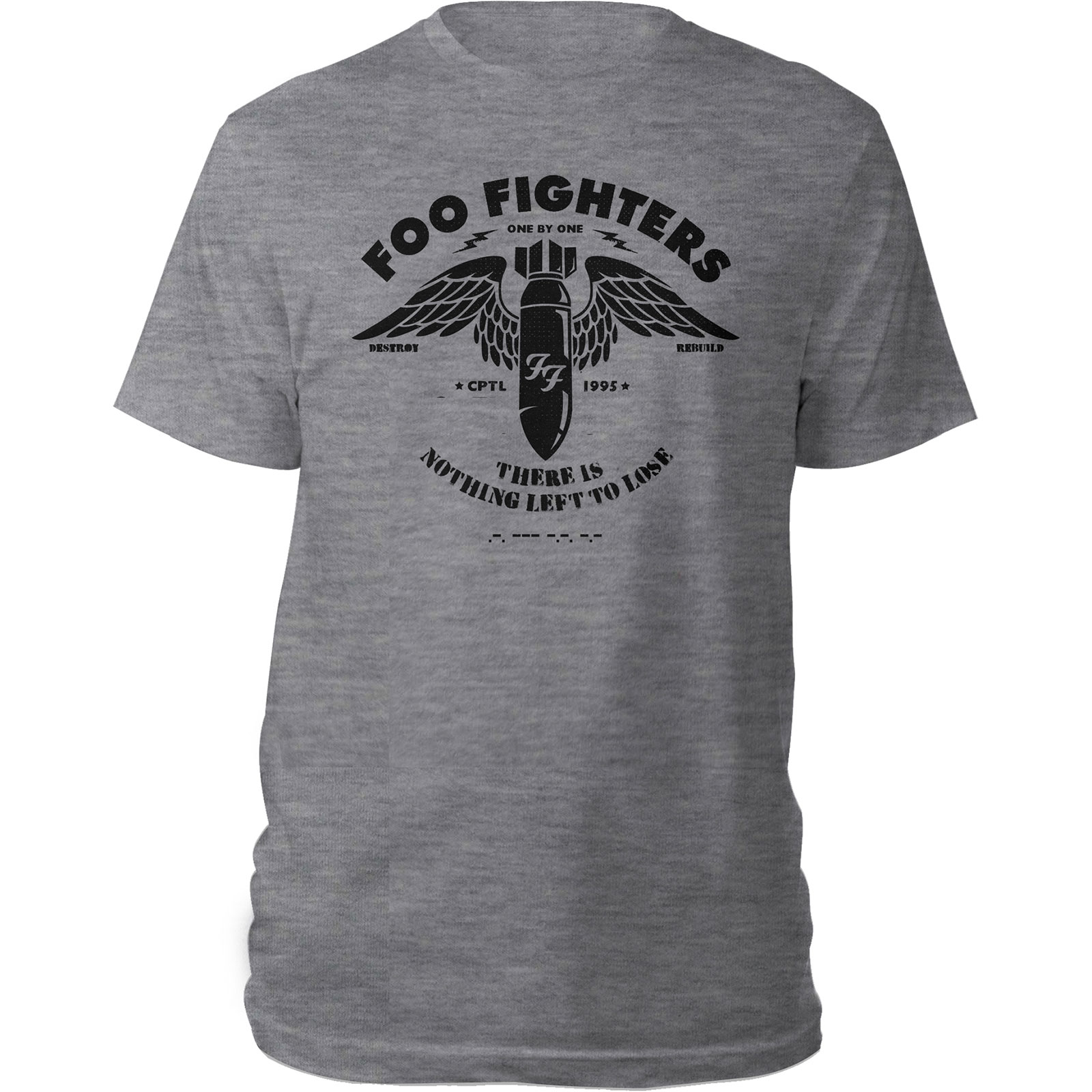 FOO FIGHTERS - STENCIL -GREY- (MEDIUM)