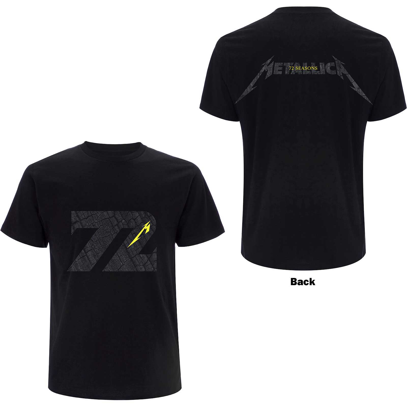 METALLICA / 72 SEASONS - CHARRED LOGO -MEDIUM-