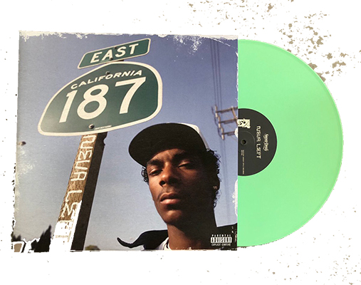 SNOOP DOGGY DOGG - NEVA LEFT -GREEN VINYL-