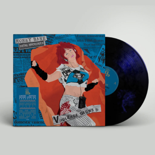 HONEY BANE - VIOLENCE GROWS (BLACK/BLUE)
