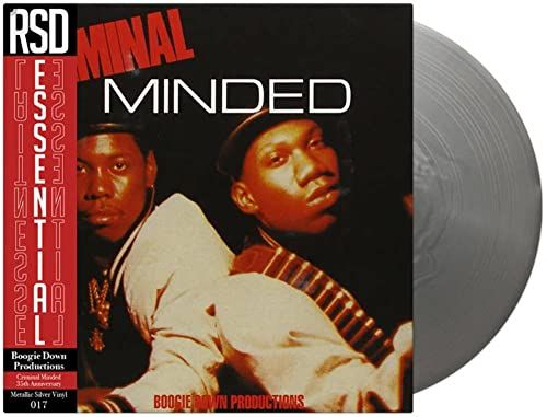 BOOGIE DOWN PRODUCTIONS - CRIMINAL MIND: 35 ANN EDITION SILVER