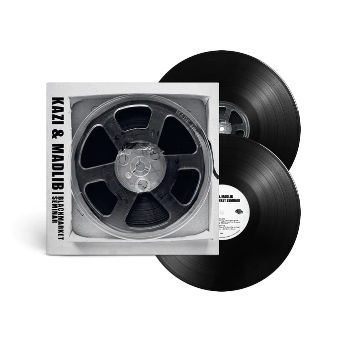 KAZI X MADLIB - BLACKMARKET SEMINAR -BLACK VINYL-