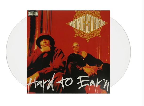 GANG STARR - HARD TO EARN -WHITE COLOURED VINYL-
