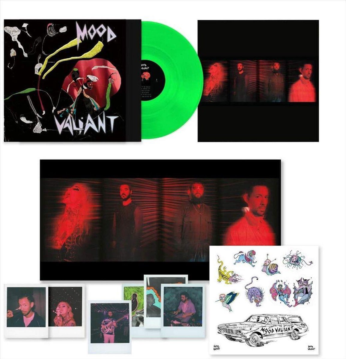 HIATUS KAIYOTE - MOOD VALIANT -DELUXE / GLOW IN THE DARK VINYL-
