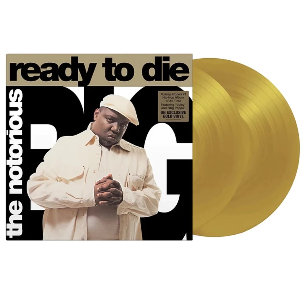NOTORIOUS B.I.G. - READY TO DIE -GOLD COLOURED-