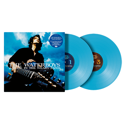 WATERBOYS - A ROCK IN THE WEARY LAND -COLOURED-