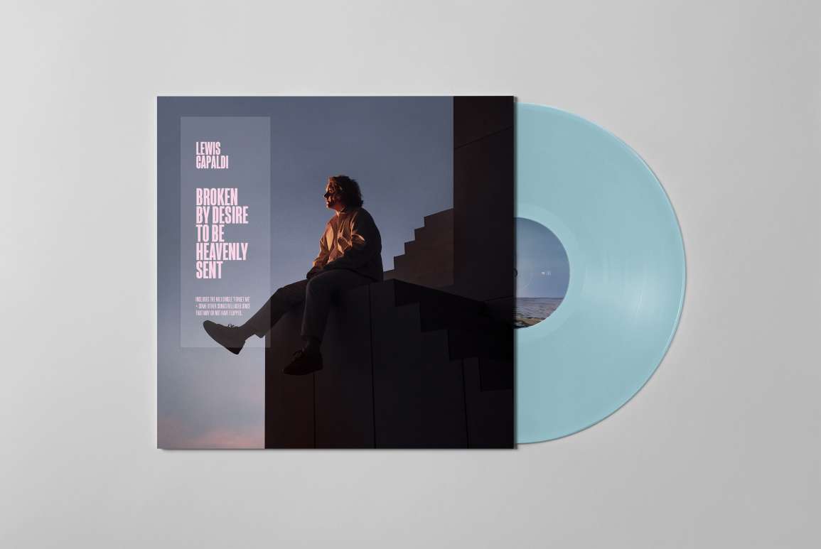 CAPALDI, LEWIS - BROKEN BY DESIRE TO BE HEAVENLY -LIGHT BLUE + BOOKLET