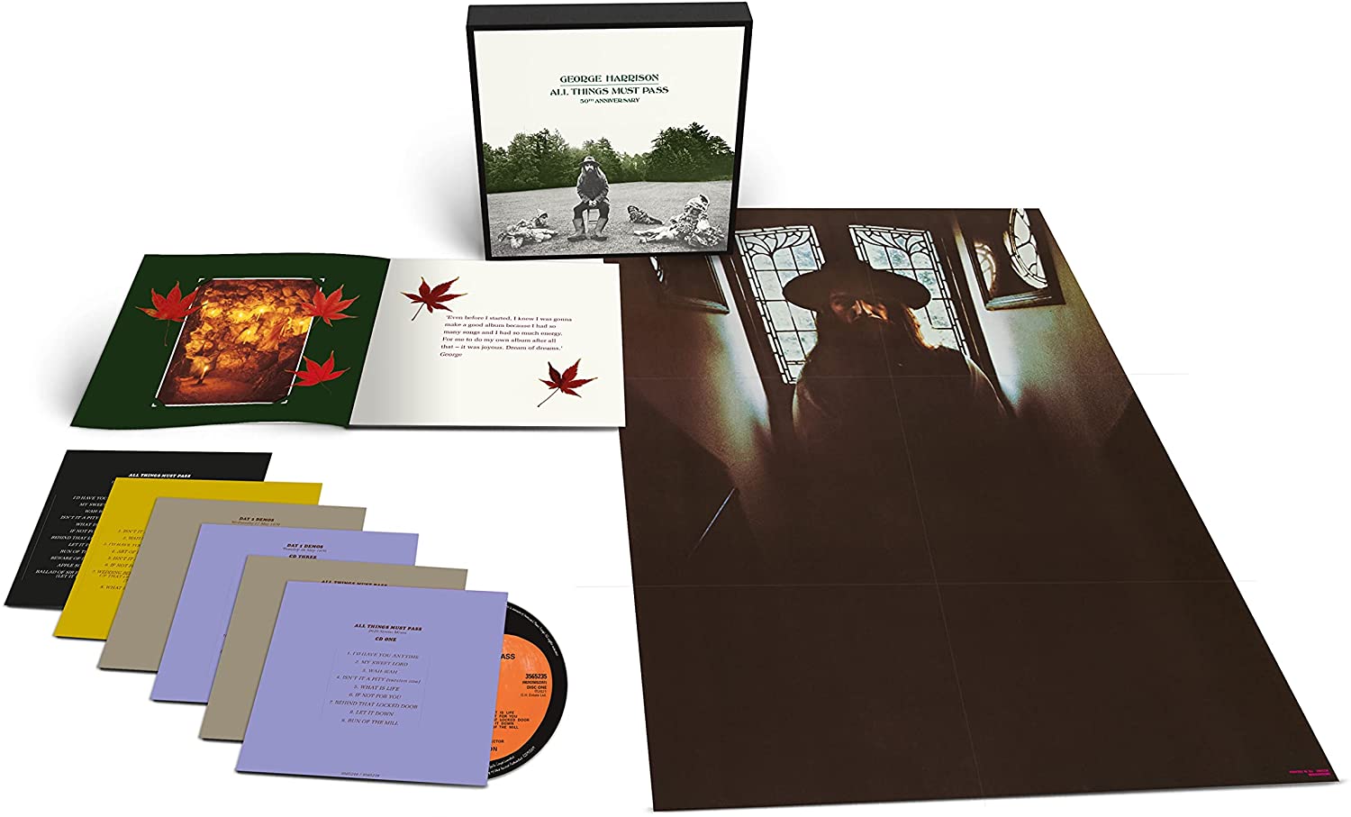 HARRISON, GEORGE - ALL THINGS MUST PASS -5CD+BLURAY SUPER DELUXE-