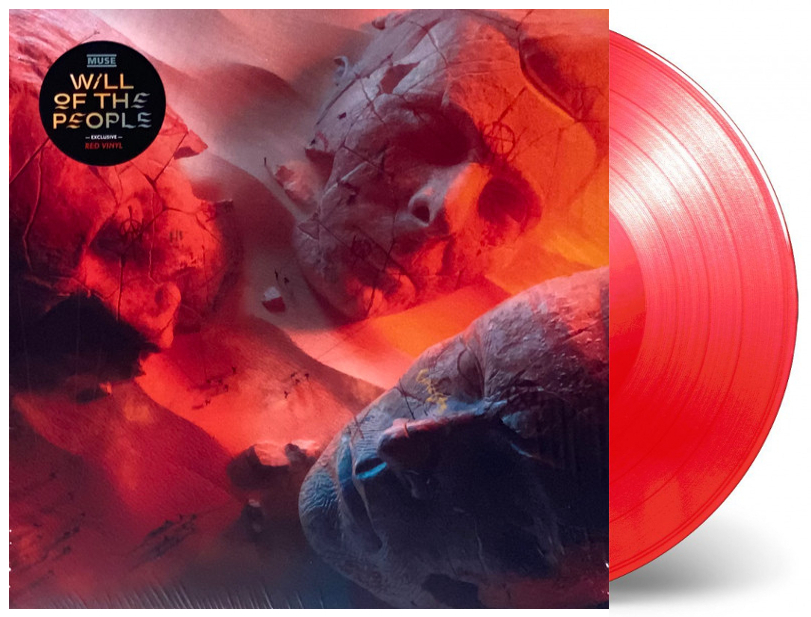 MUSE - WILL OF THE PEOPLE -RED VINYL-