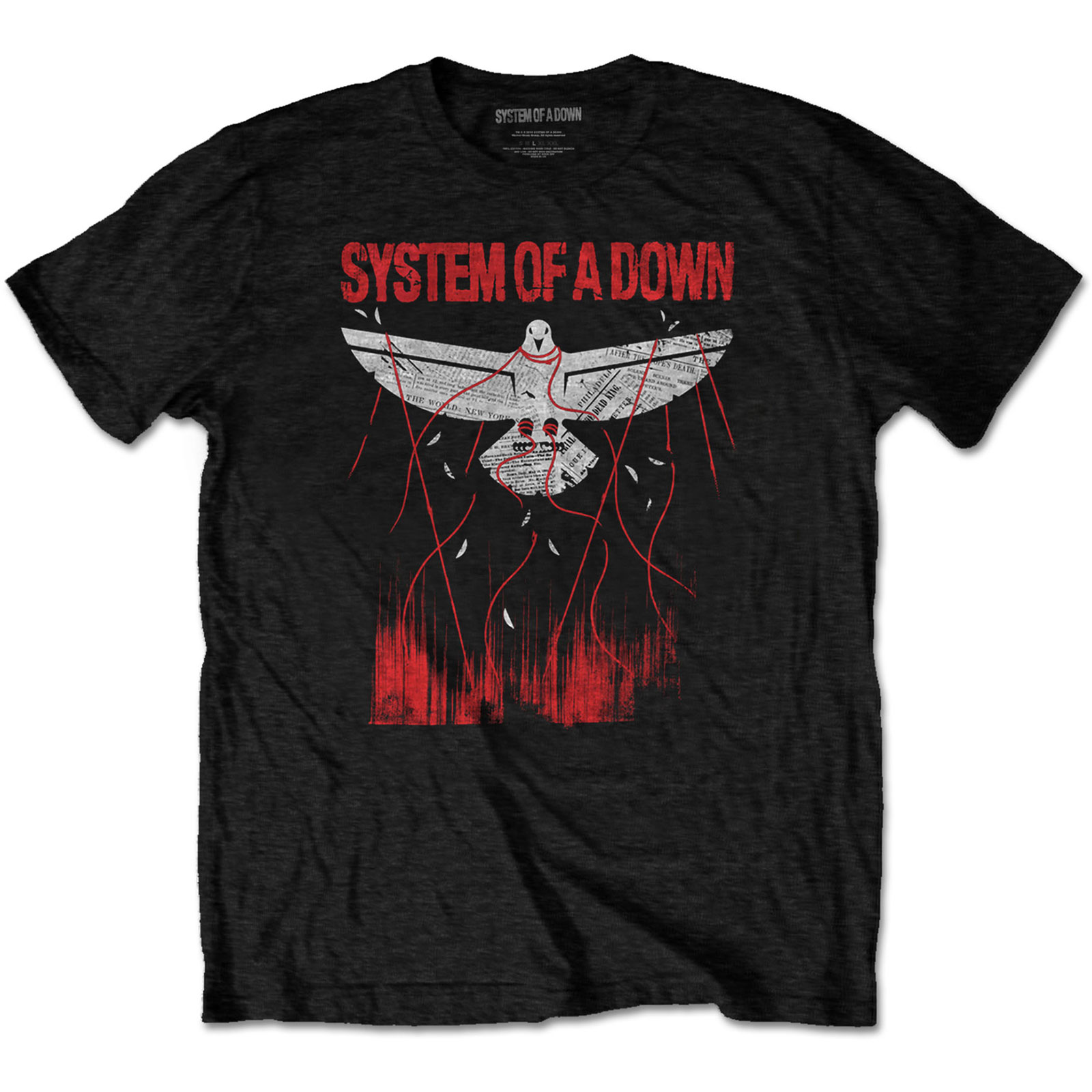 SYSTEM OF A DOWN - DOVE OVERCOME -LARGE-