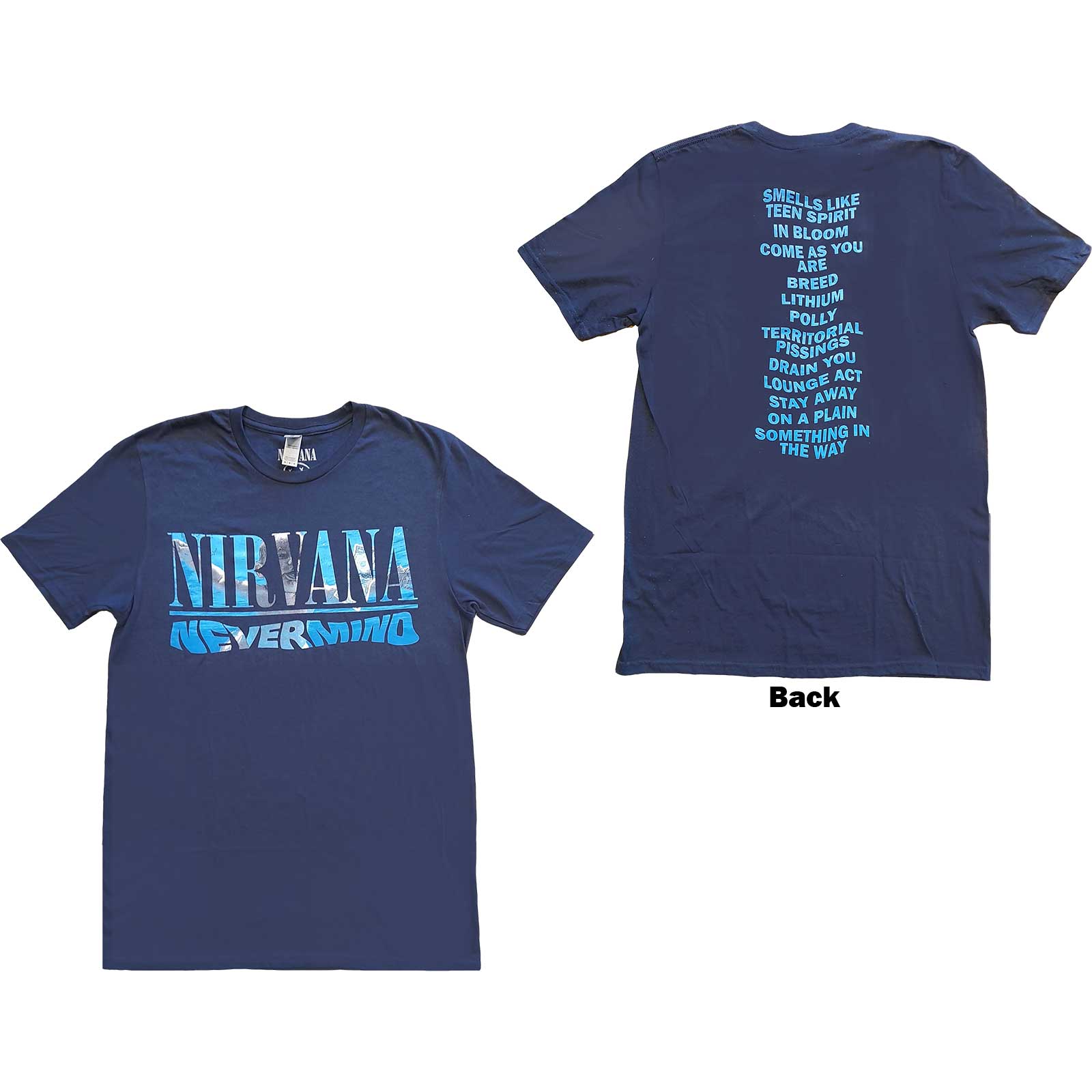 NIRVANA - NEVERMIND NAVY -MEDIUM-