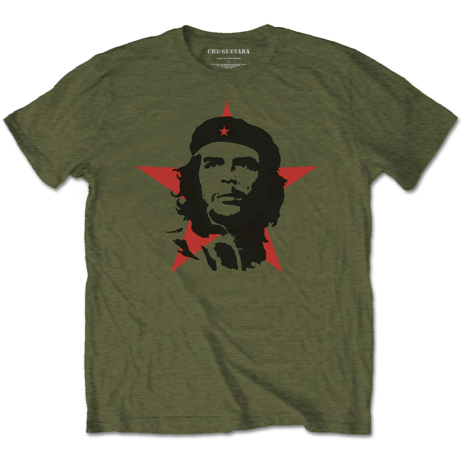 GUEVARA, CHE - MILITARY -MEDIUM- GREEN