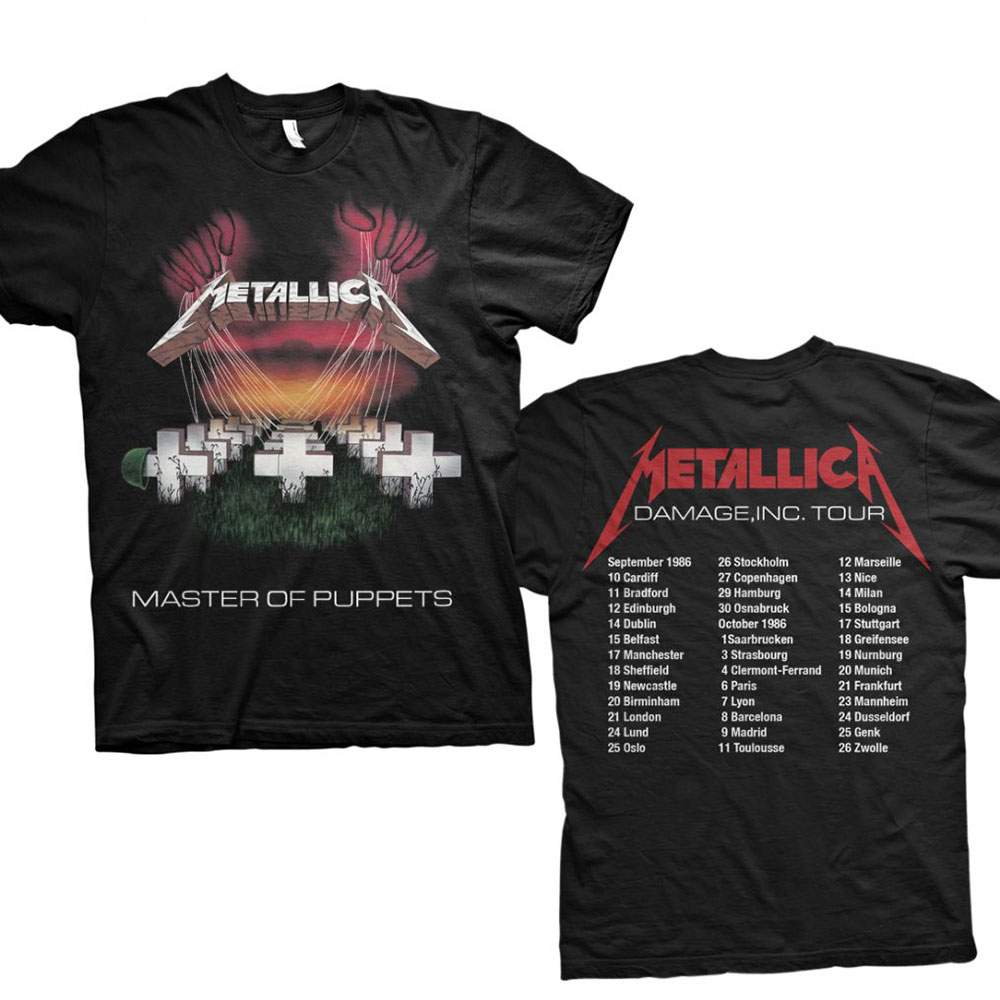 METALLICA - MASTER OF PUPPETS EUROPEAN TOUR -LARGE-