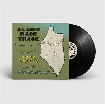 ALAMO RACE TRACK - GREETINGS FROM TEAR VALLEY AND -BLACK VINYL-