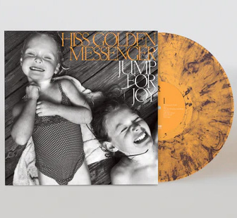 HISS GOLDEN MESSENGER - JUMP FOR JOY (ORANGE & BLACK SWIRL)