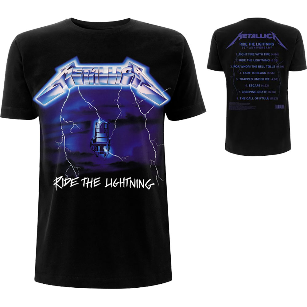 METALLICA - RIDE THE LIGHTNING TRACKS -LARGE-