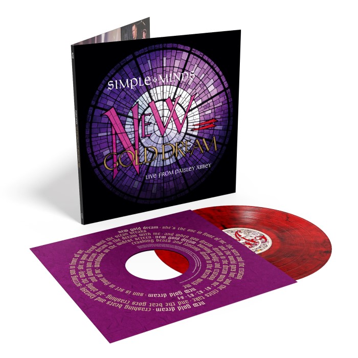 SIMPLE MINDS - NEW GOLD DREAM - LIVE FROM PAI -COLOURED-