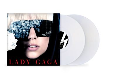 LADY GAGA - THE FAME -OPAQUE WHITE 2LP + POSTER-