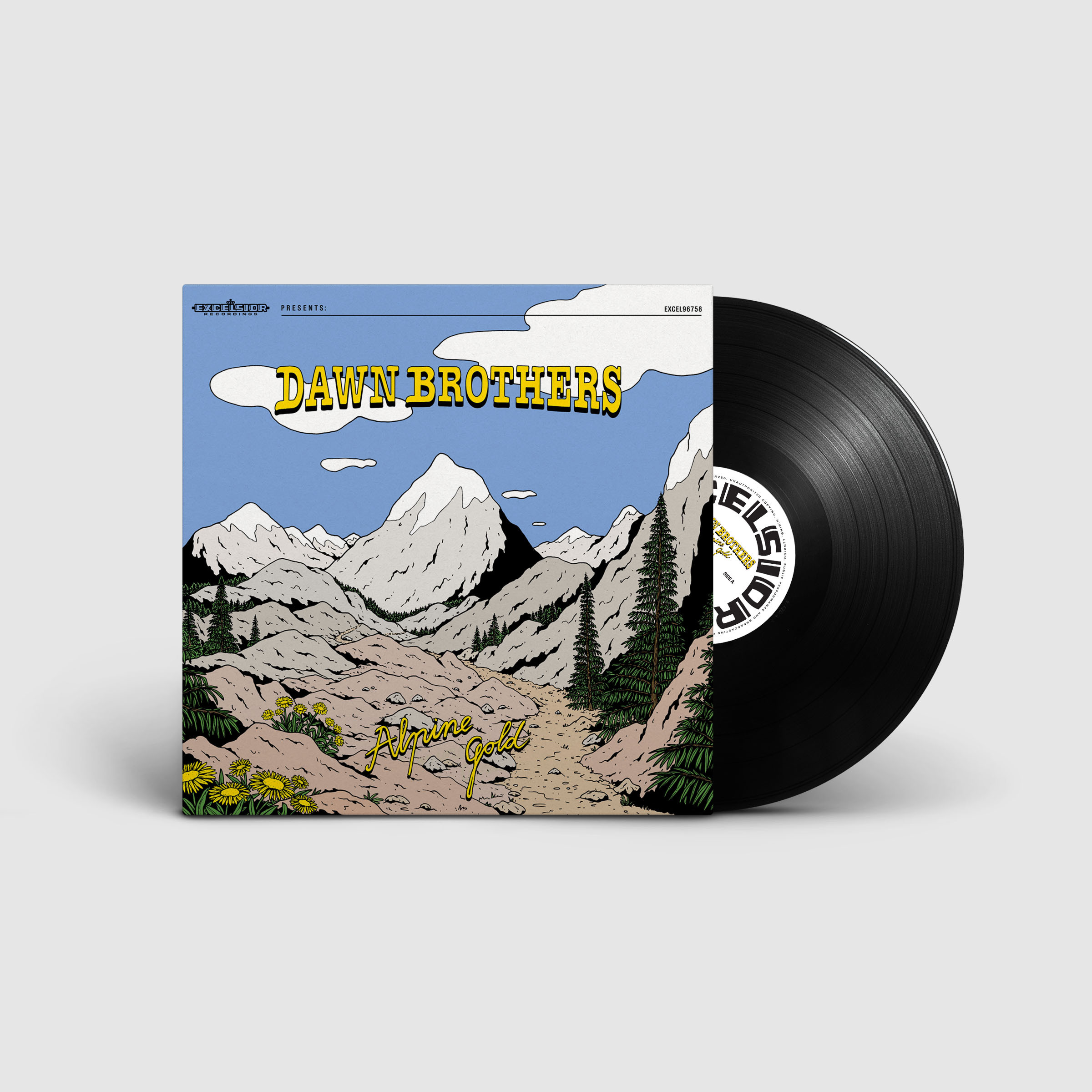 DAWN BROTHERS - ALPINE GOLD -BLACK VINYL-