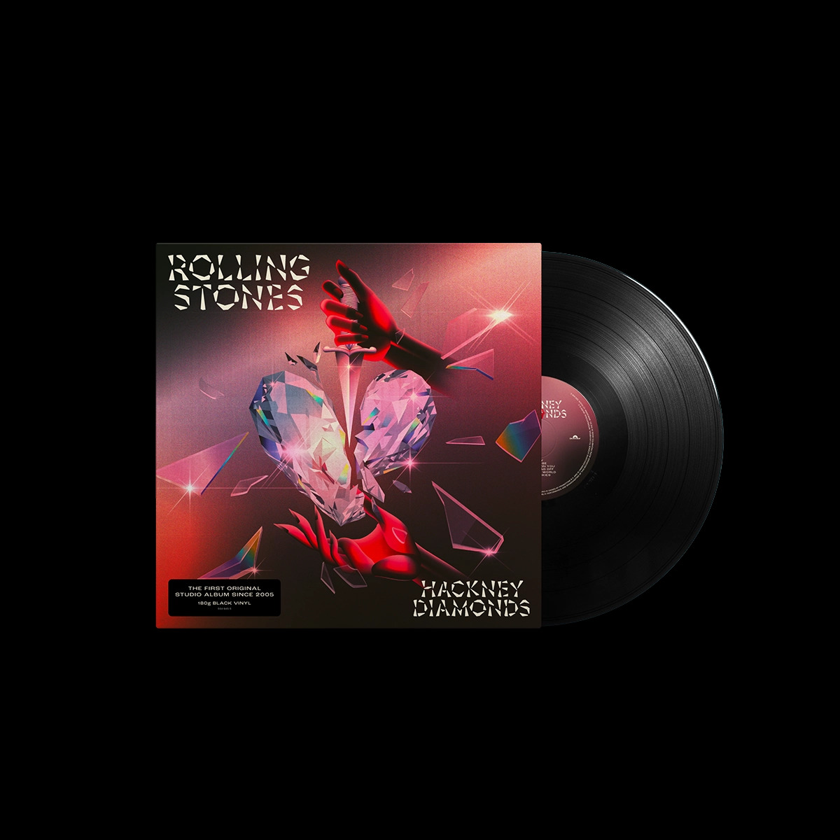 ROLLING STONES - HACKNEY DIAMONDS -BLACK VINYL-