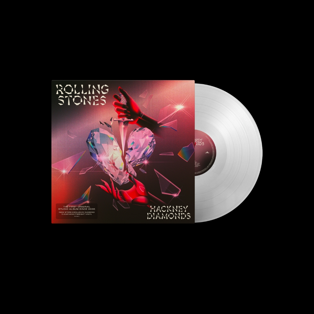 ROLLING STONES - HACKNEY DIAMONDS -INDIE CLEAR VINYL-