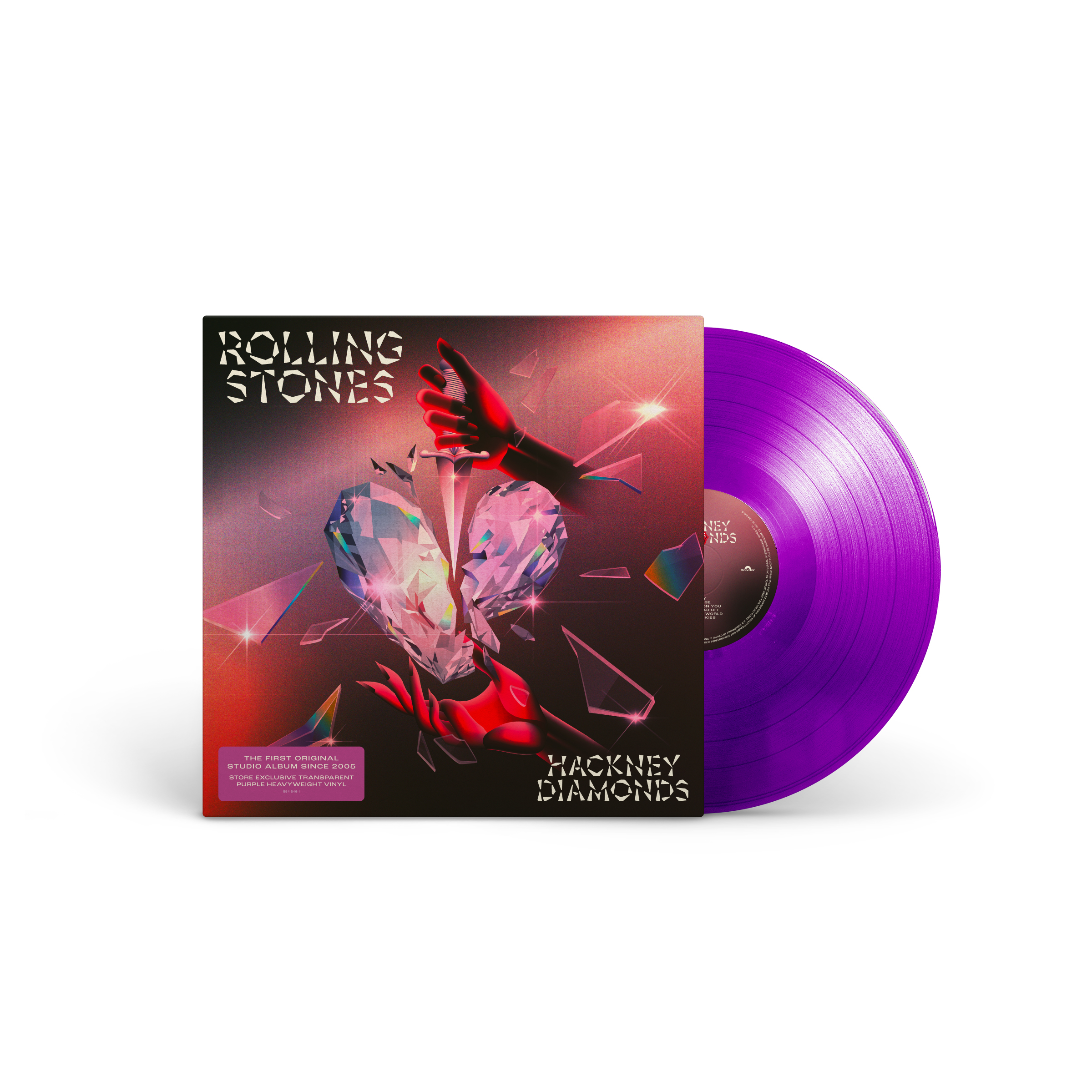 ROLLING STONES - HACKNEY DIAMONDS -FUCHSIA VINYL-