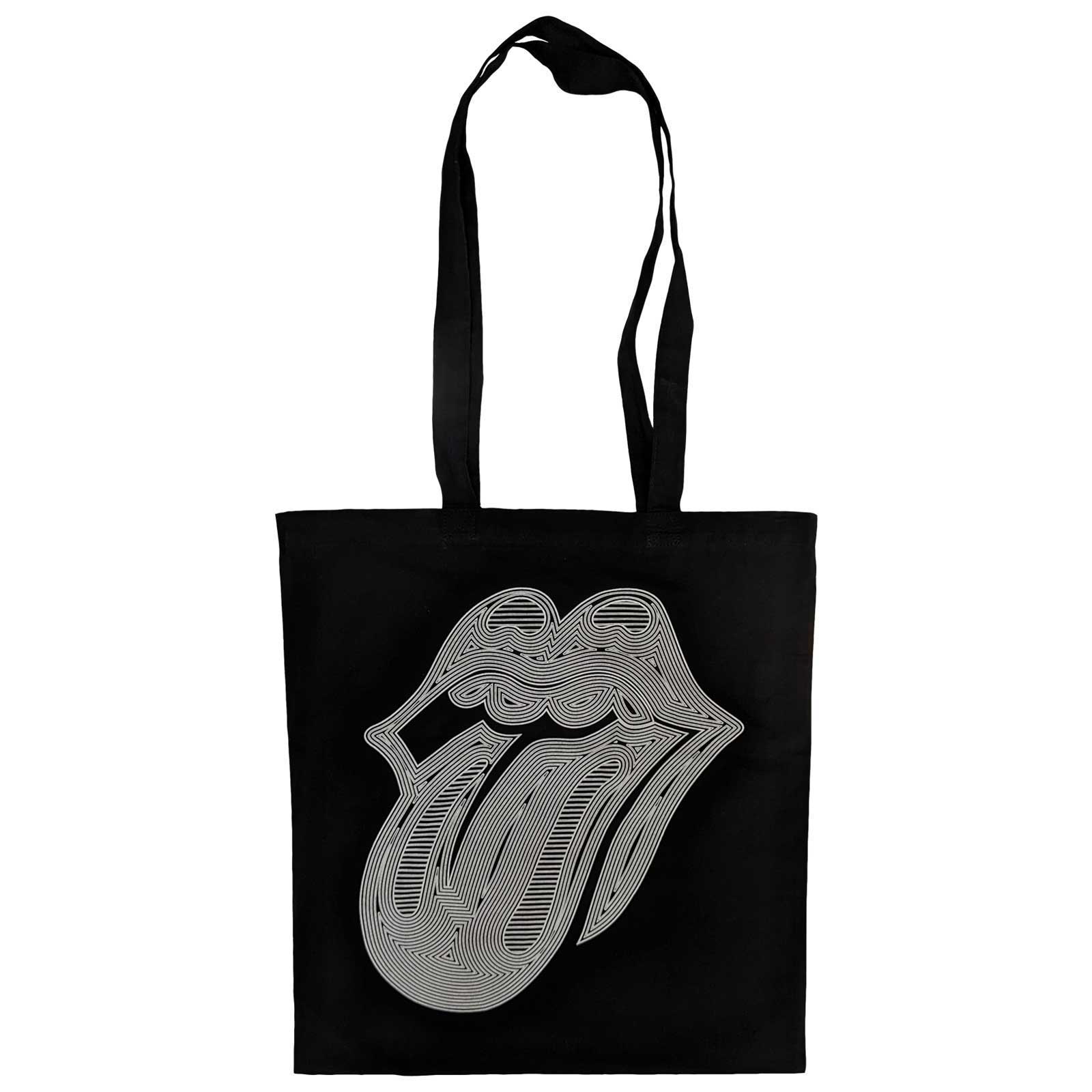ROLLING STONES - TOTE BAG: HACKNEY DIAMONDS HOLO TONE