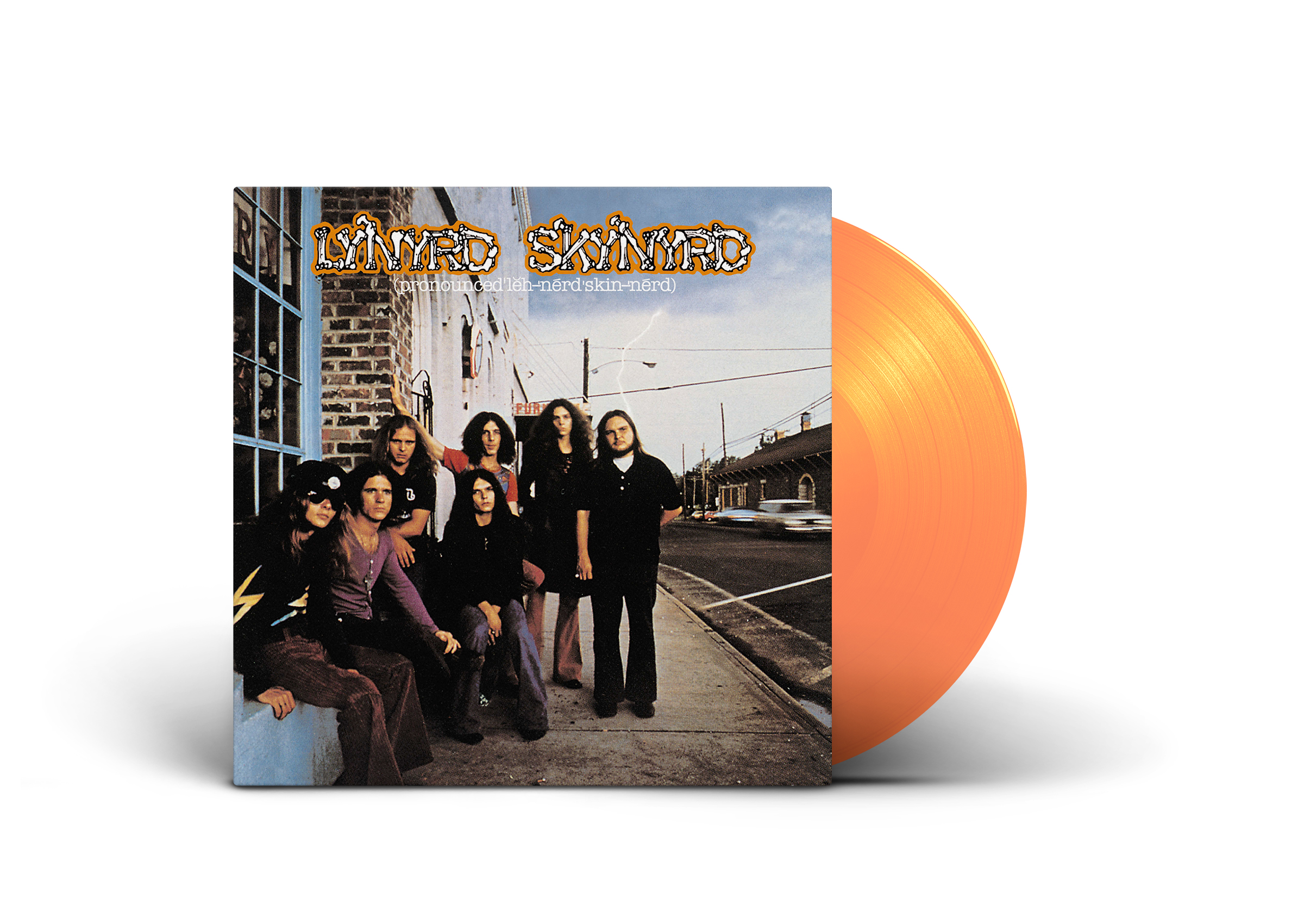 LYNYRD SKYNYRD - PRONOUNCED 'LEH-NERD 'SKIN-NERD' -NEON ORANGE VINYL-