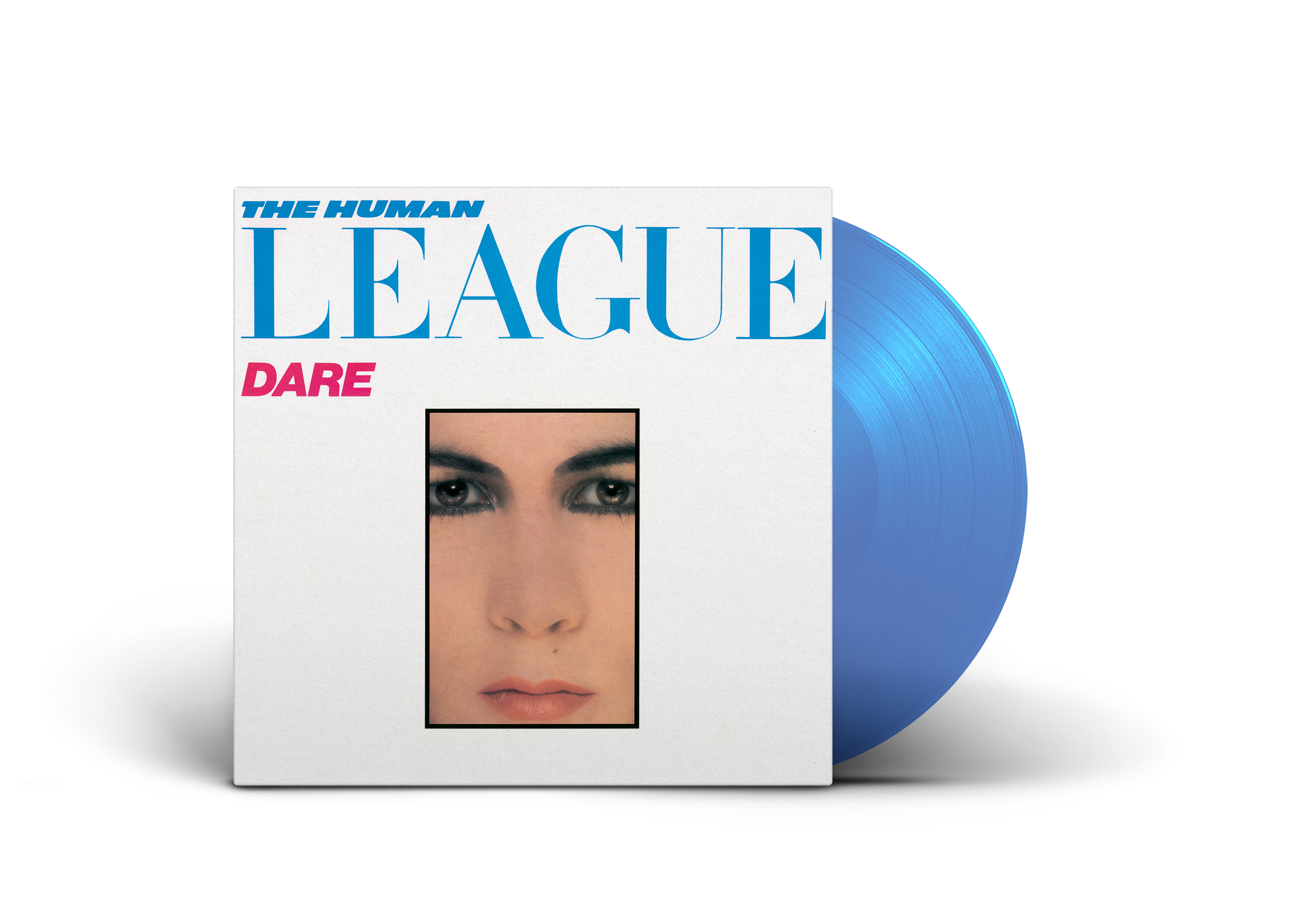 HUMAN LEAGUE - DARE -TRANSPARENT BLUE-