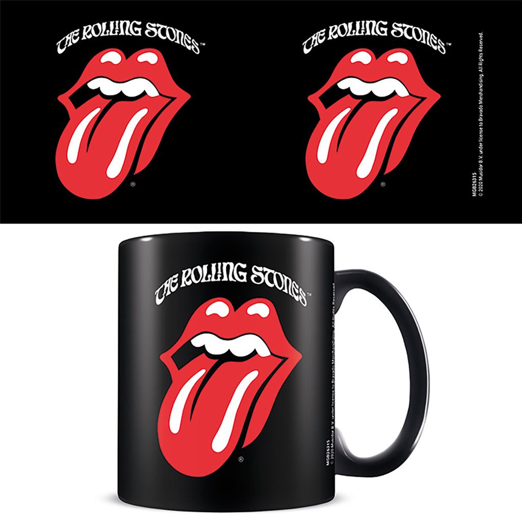 ROLLING STONES - ROLLING STONES (RETRO TONGUE) BLACK POD MUG