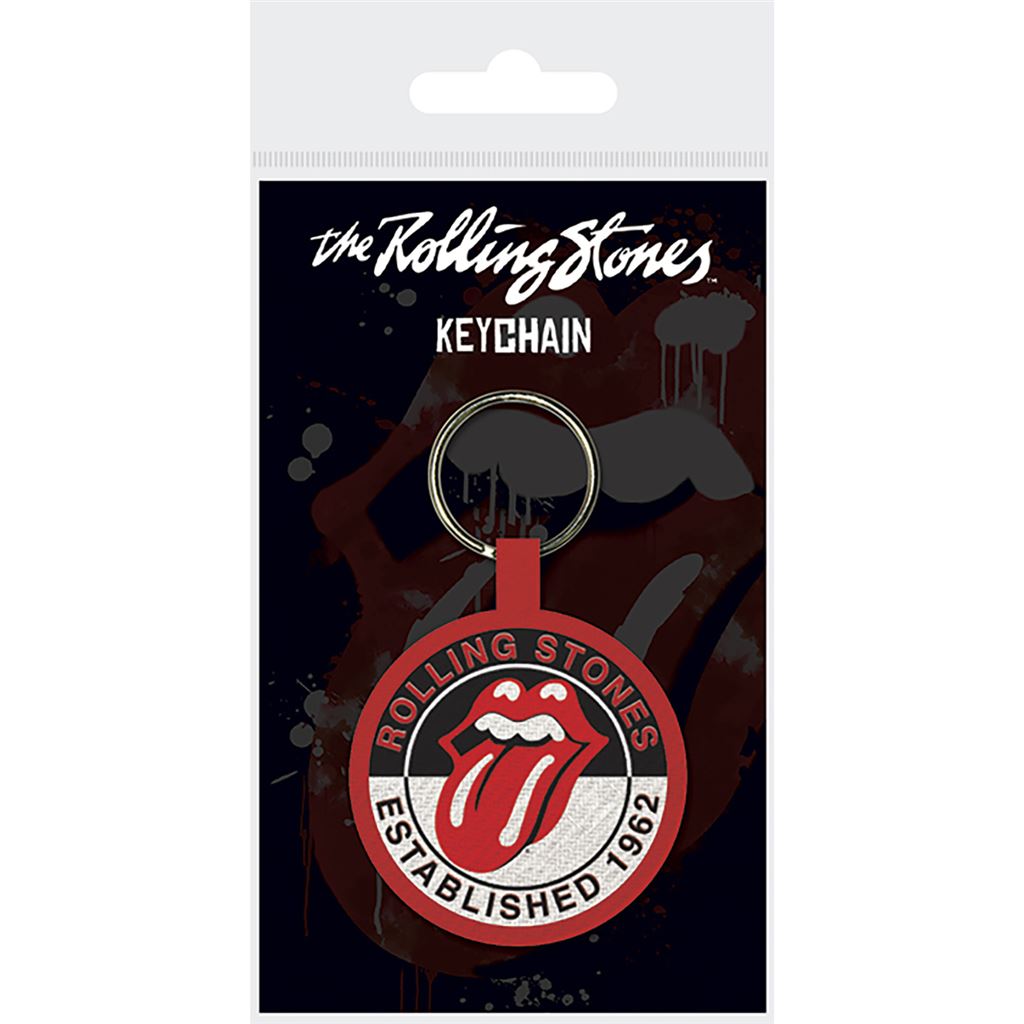 ROLLING STONES - WOVEN KEYCHAIN