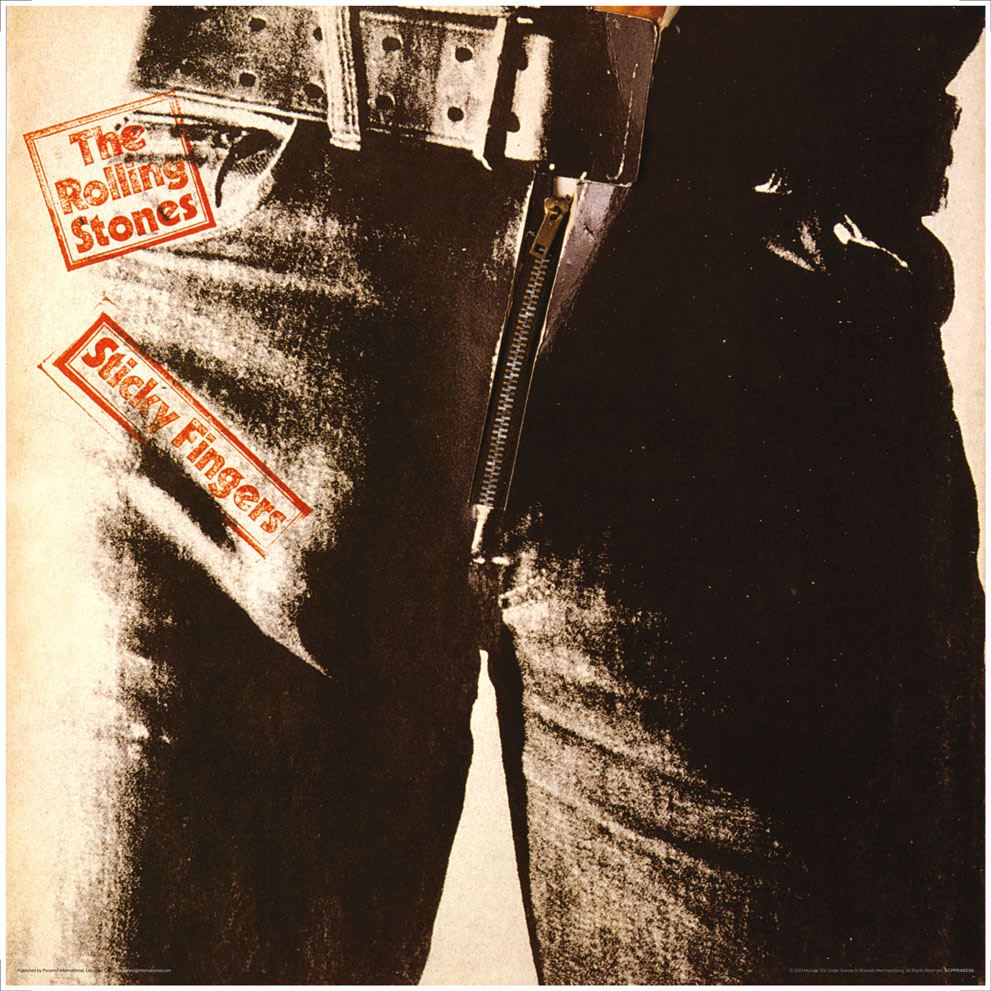 ROLLING STONES - STICKY FINGERS -COLLECTOR PRINTS- FRAMED
