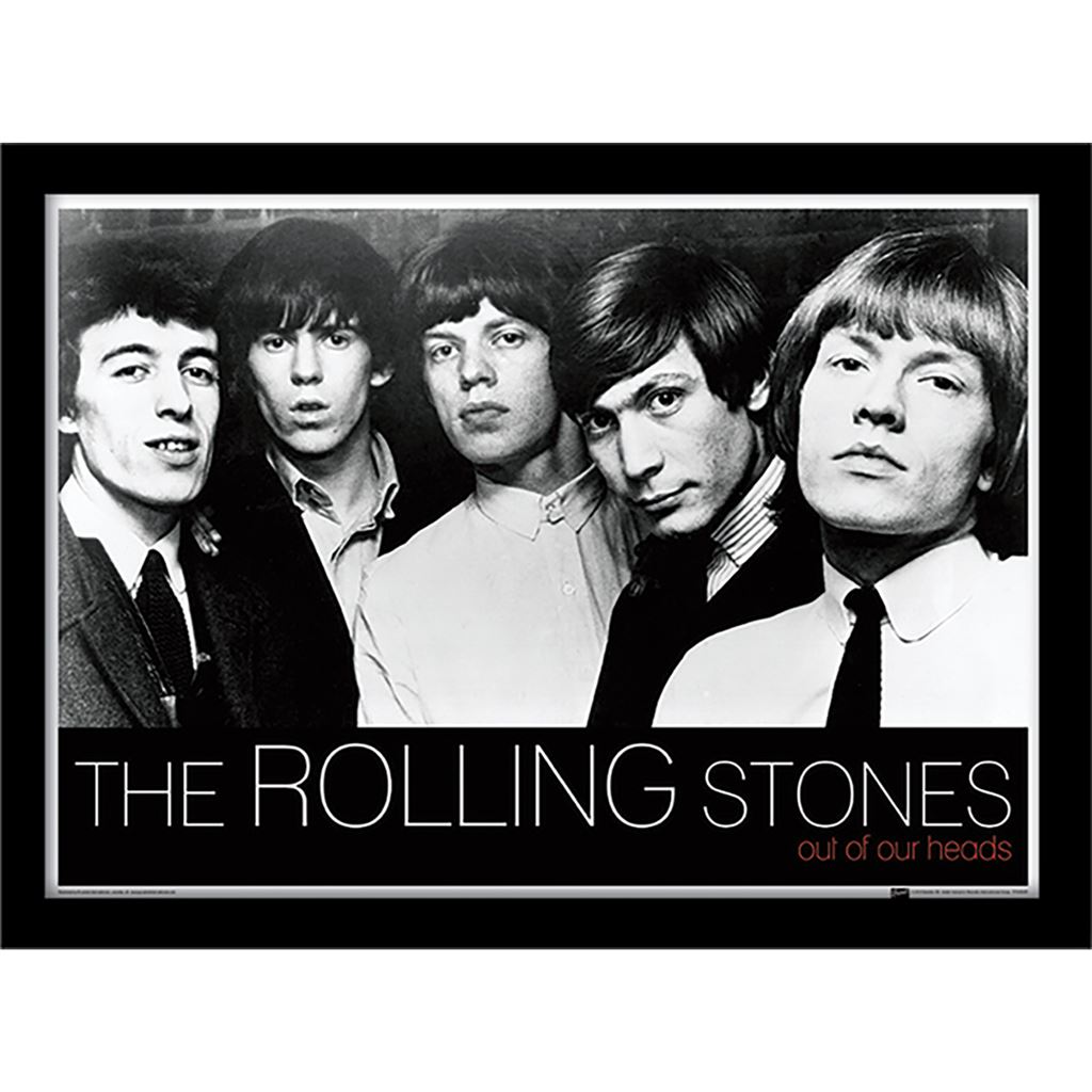 ROLLING STONES - OUT OF OUR HEADS -COLLECTOR PRINTS- FRAMED