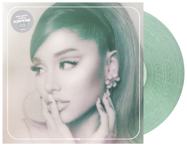 GRANDE, ARIANA - POSITIONS -COLOURED/COKE BOTTLE CLEAR-
