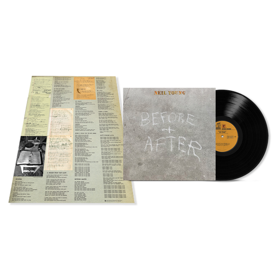YOUNG, NEIL - BEFORE AND AFTER -BLACK VINYL-