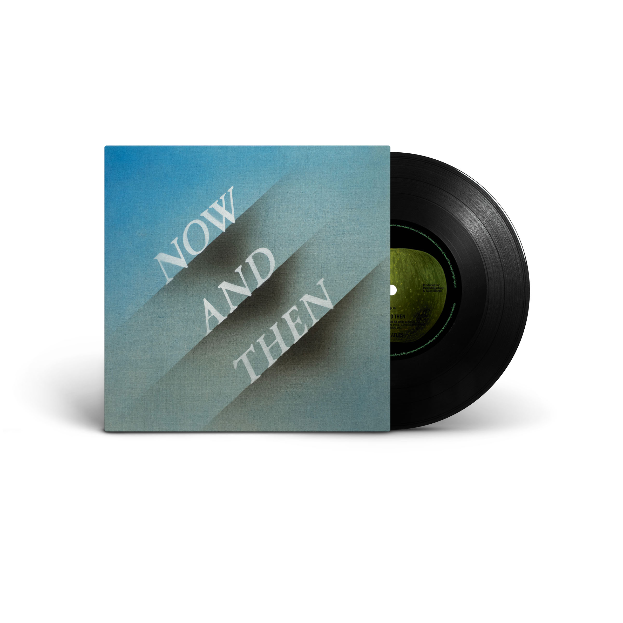 BEATLES - NOW AND THEN -7INCH/BLACK VINYL-