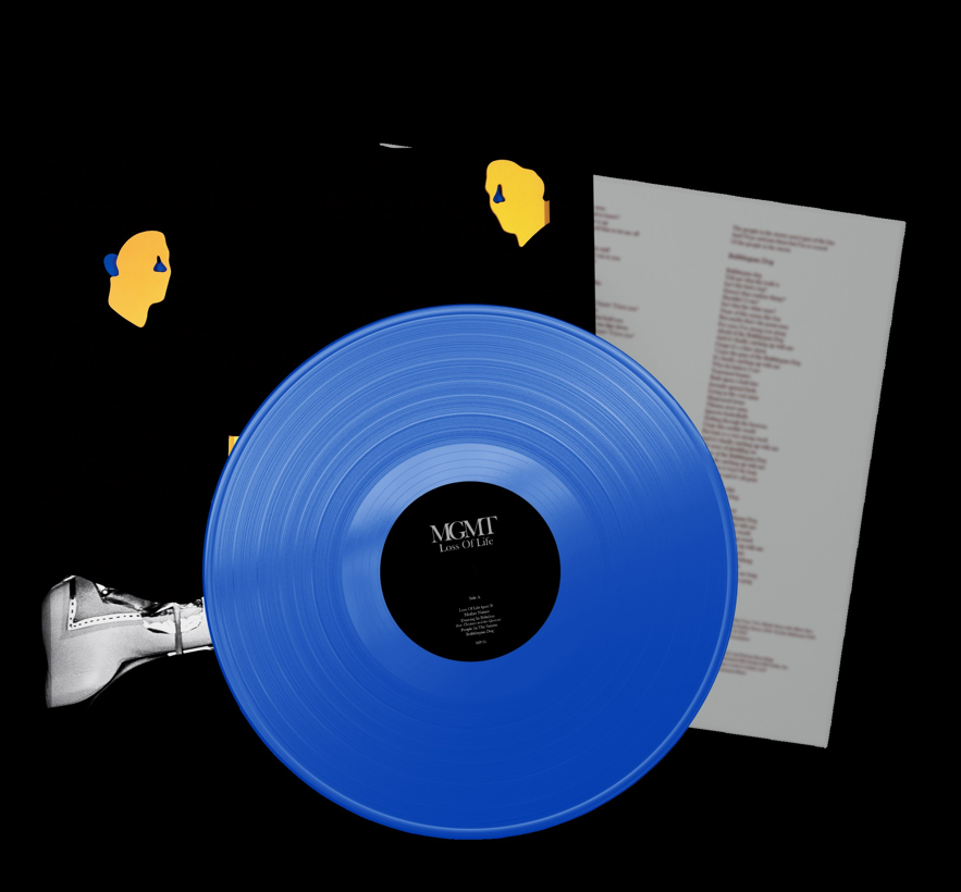 MGMT - LOSS OF LIFE -BLUE JAY OPAQUE VINYL-