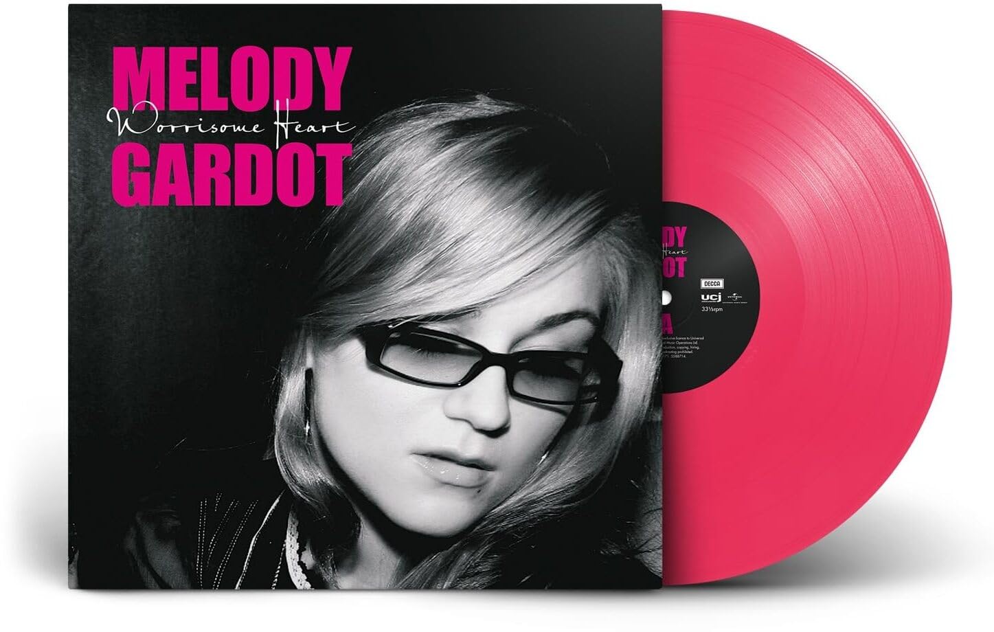 GARDOT, MELODY - WORRISOME HEART -OPAQUE PINK VINYL-