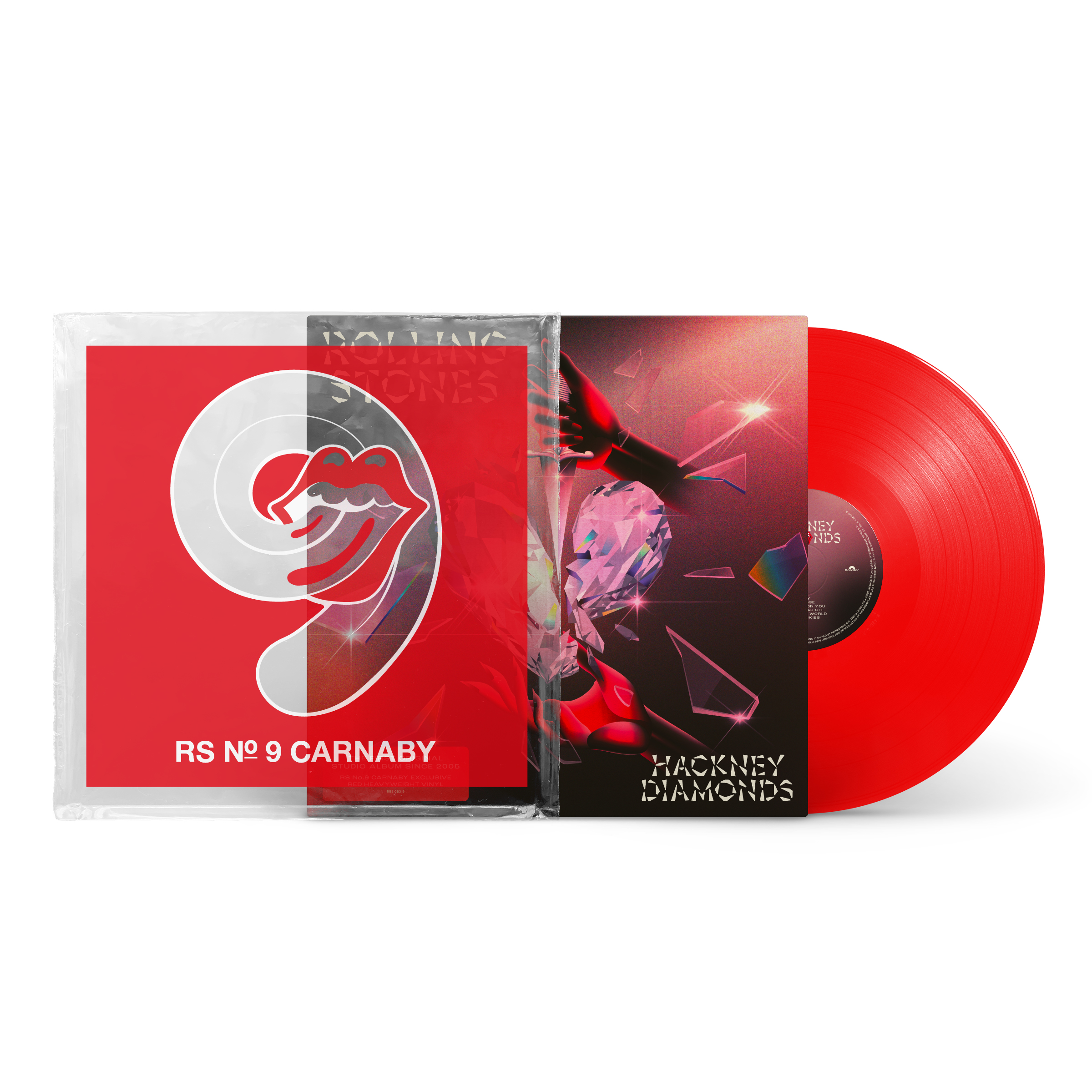 ROLLING STONES - HACKNEY DIAMONDS -RED VINYL-