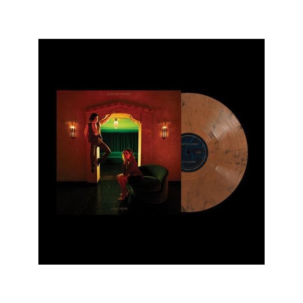 SLEATER-KINNEY - LITTLE ROPE -MARBLED BLACK VINYL-