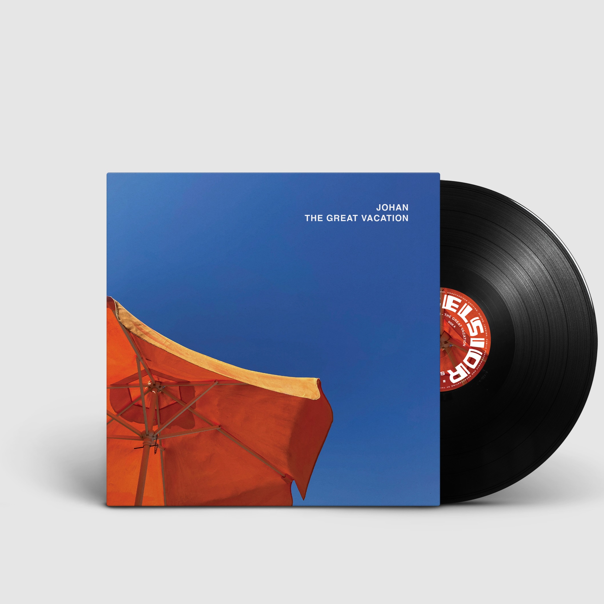 JOHAN - THE GREAT VACATION -ZWART VINYL-