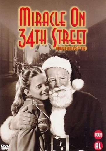 MOVIE - MIRACLE ON 34TH STREET  (1947)
