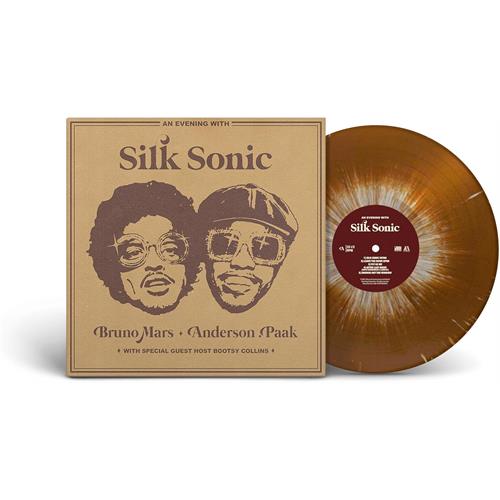 SILK SONIC - AN EVENING WITH SILK SONIC -COLOURED-
