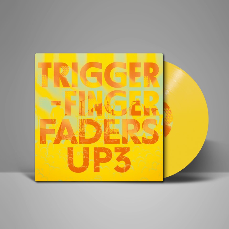 TRIGGERFINGER - FADERS UP 3 -TRANSPARENT VINYL-