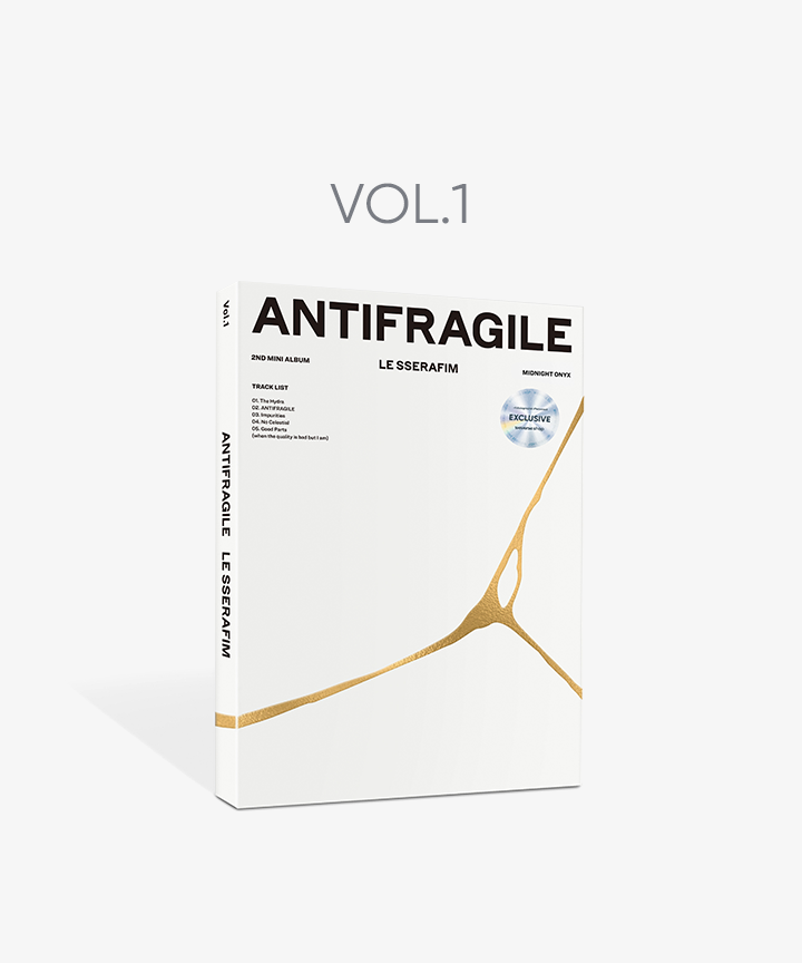 LE SSERAFIM - ANTIFRAGILE -MIDNIGHT ONYX-