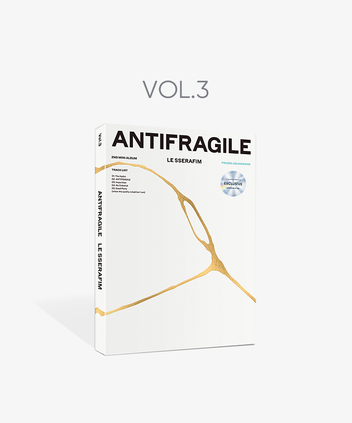 LE SSERAFIM - ANTIFRAGILE -FROZEN AQUAMARINE-