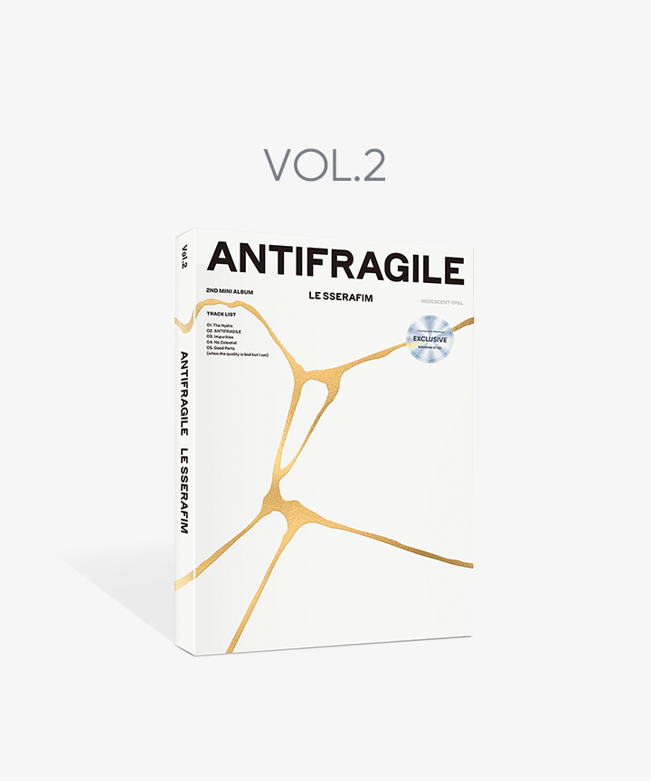 LE SSERAFIM - ANTIFRAGILE -IRIDESCENT OPAL-