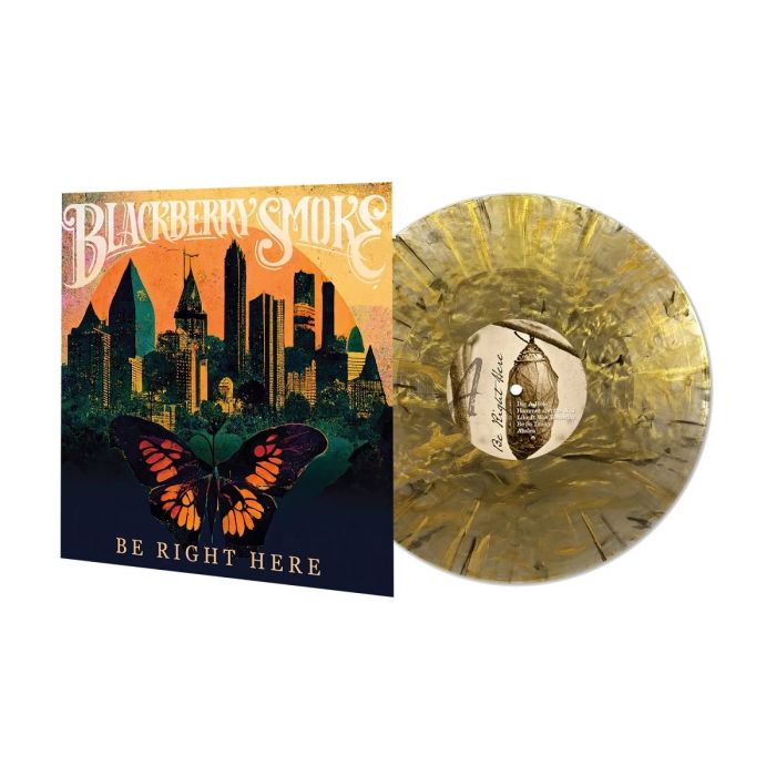 BLACKBERRY SMOKE - BE RIGHT HERE -COLOURED-