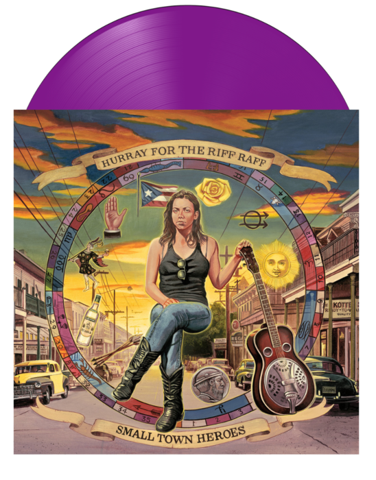 HURRAY FOR THE RIFF RAFF - SMALL TOWN HEROES - OPAQUE PURPLE LRS 2021-