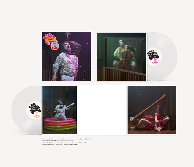 GRANT, JOHN - LOVE IS MAGIC (DELUXE CLEAR VINYL + BOOKLET)